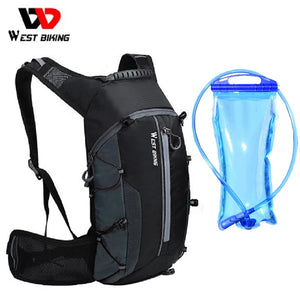 Mochila esportiva com 10 L de água