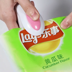 SELA RÁPIDO: Mini Máquina Seladora Portátil (Acessórios de Cozinha).